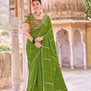 green saree1