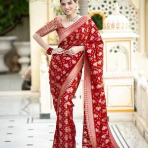 red saree2
