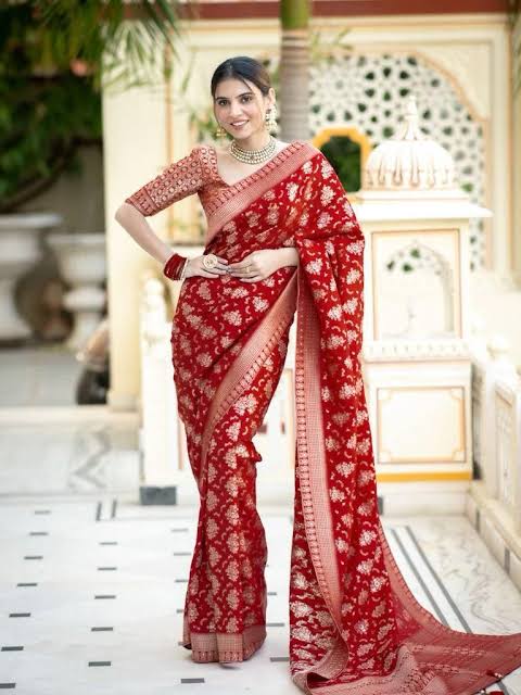 red saree2 red saree2